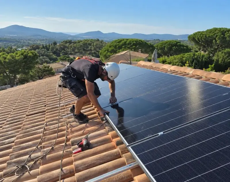 Installateur panneaux solaires Boussy — pose photovoltaïque sur toiture